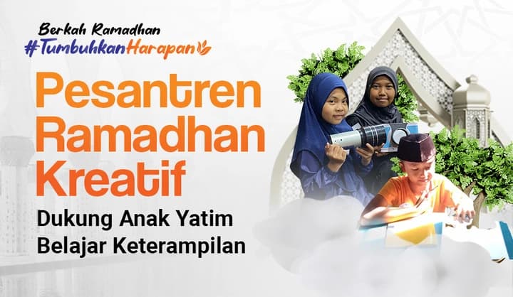 Dukung Pesantren Ramadhan Kreatif untuk Anak Yatim