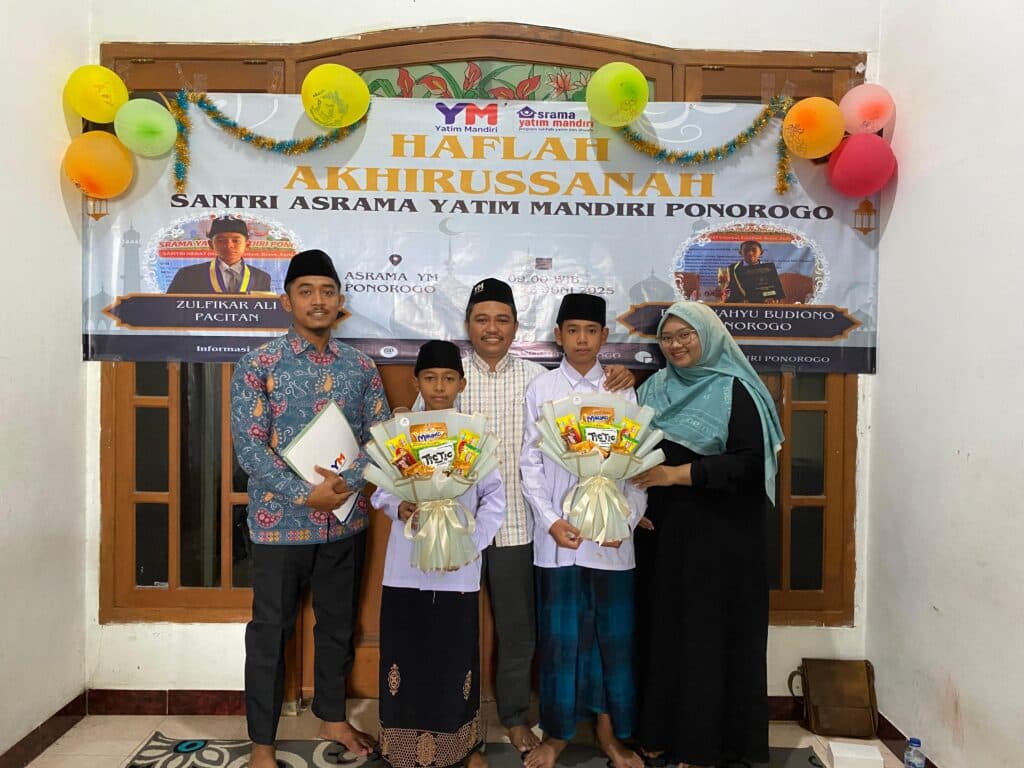 Haflah dan Akhirussanah Santri Asrama Yatim Mandiri Ponorogo