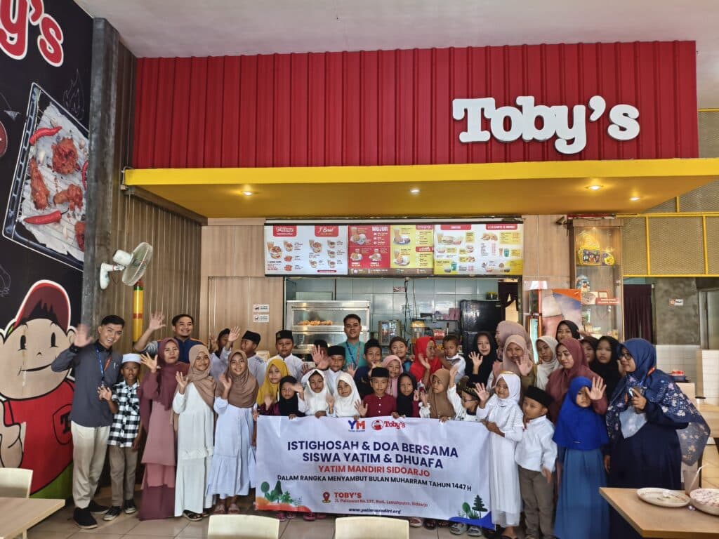Istighosah dan Doa Bersama Sambut Tahun Baru Hijriyah Yatim Mandiri Sidoarjo