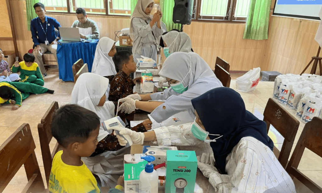 Yatim Mandiri Tuban Hadirkan Layanan Sehat Mandiri di SDN Bogorejo 1 Merakurak