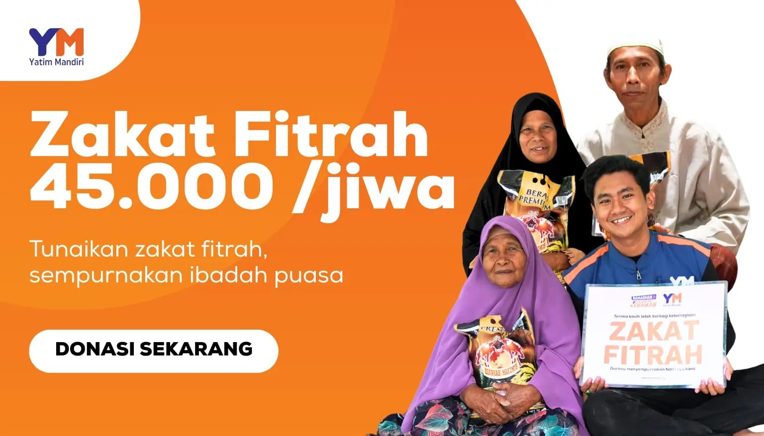 Bayar Zakat Fitrah - Sucikan Jiwa Sempurnakan Ibadah